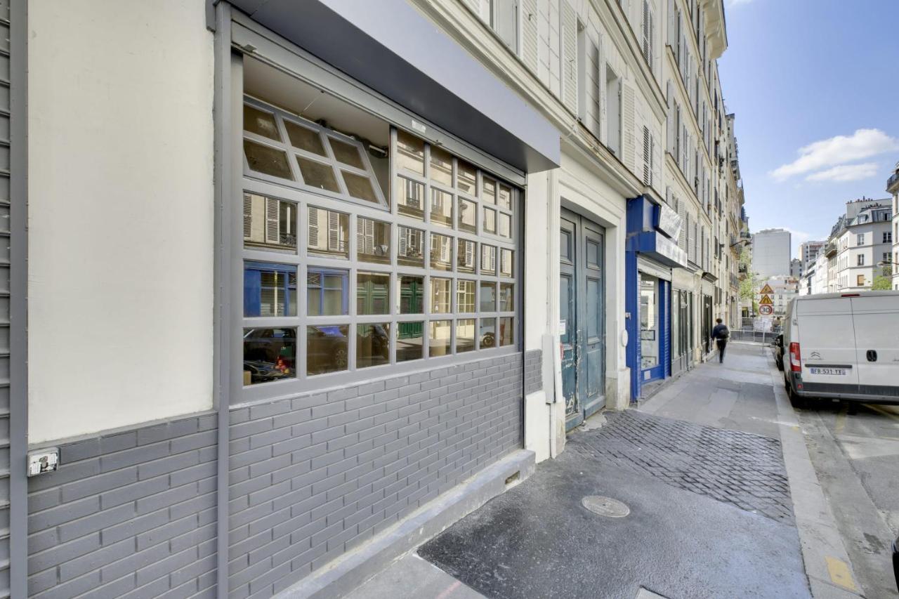 Bright Charming Modern Studio By Dreamy Canal St Martin 10Eme Metro Goncourt Apartment Paris Ngoại thất bức ảnh
